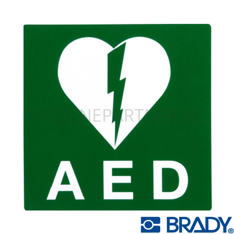 SB051041 Sticker AED STN 1033 148x210 mm